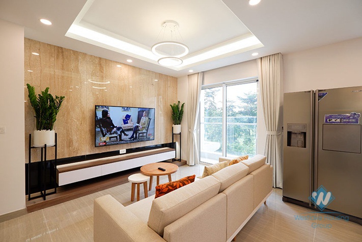 Nice and clean two bedrooms apartment for rent in Ciputra Urban, Tay Ho district, Ha Noi